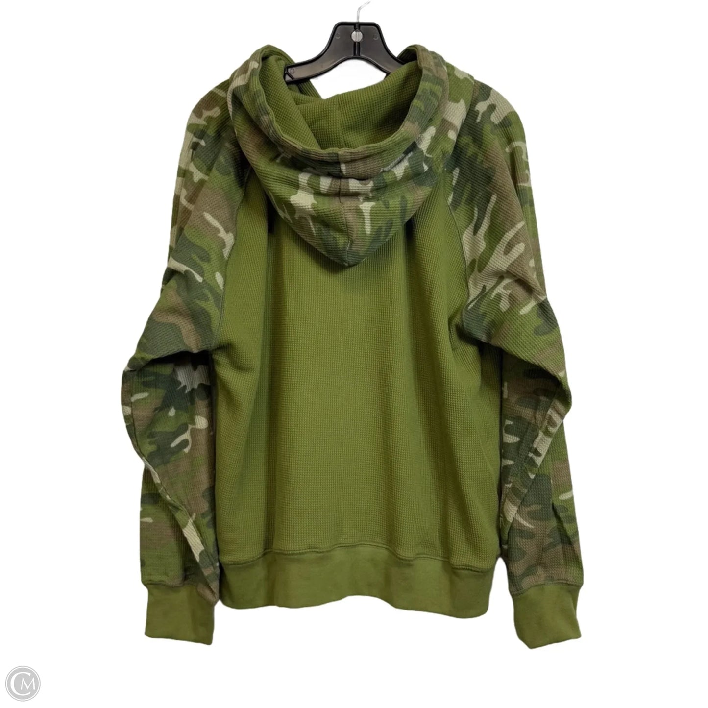 Sweatshirt Hoodie By Clothes Mentor In Camouflage Print, Size: 3x