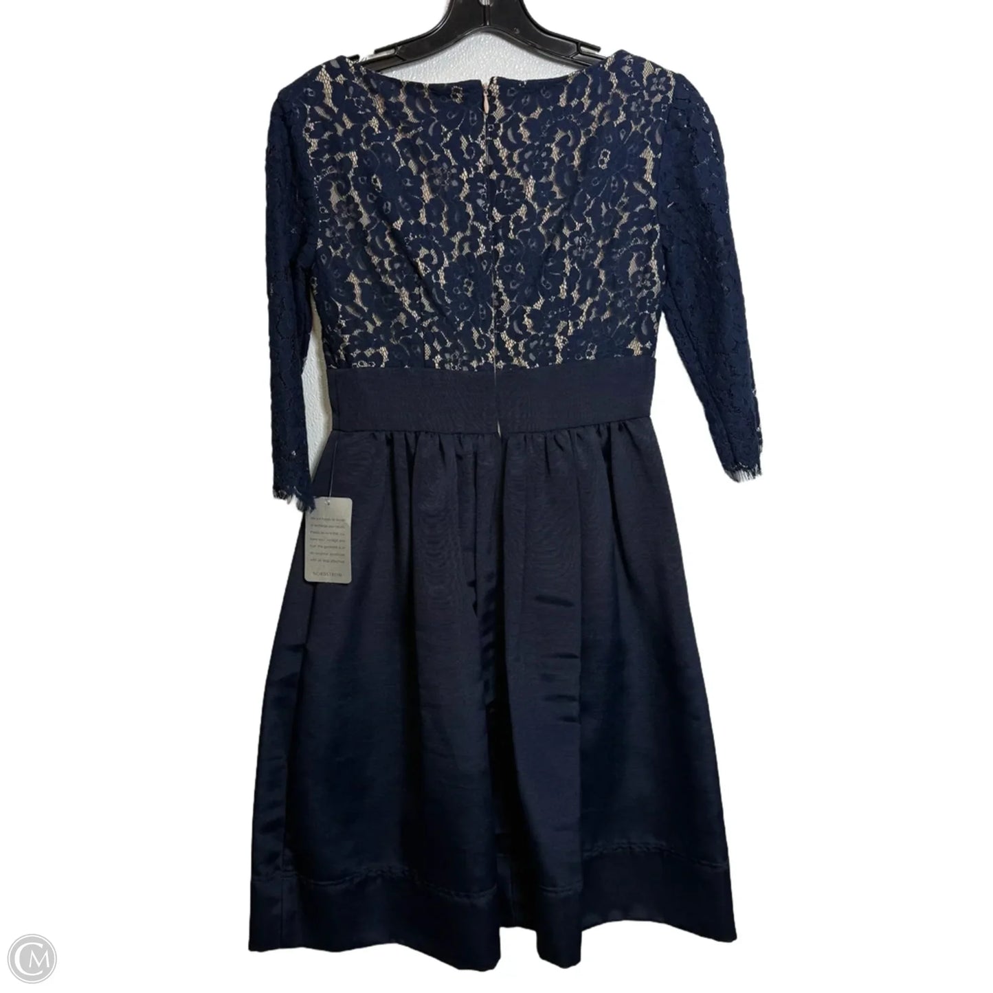 Dress Party Midi By Eliza J In Navy, Size: 0