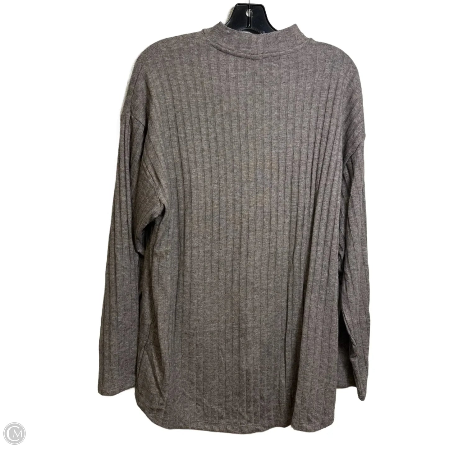 Top Long Sleeve By Old Navy In Brown, Size: L