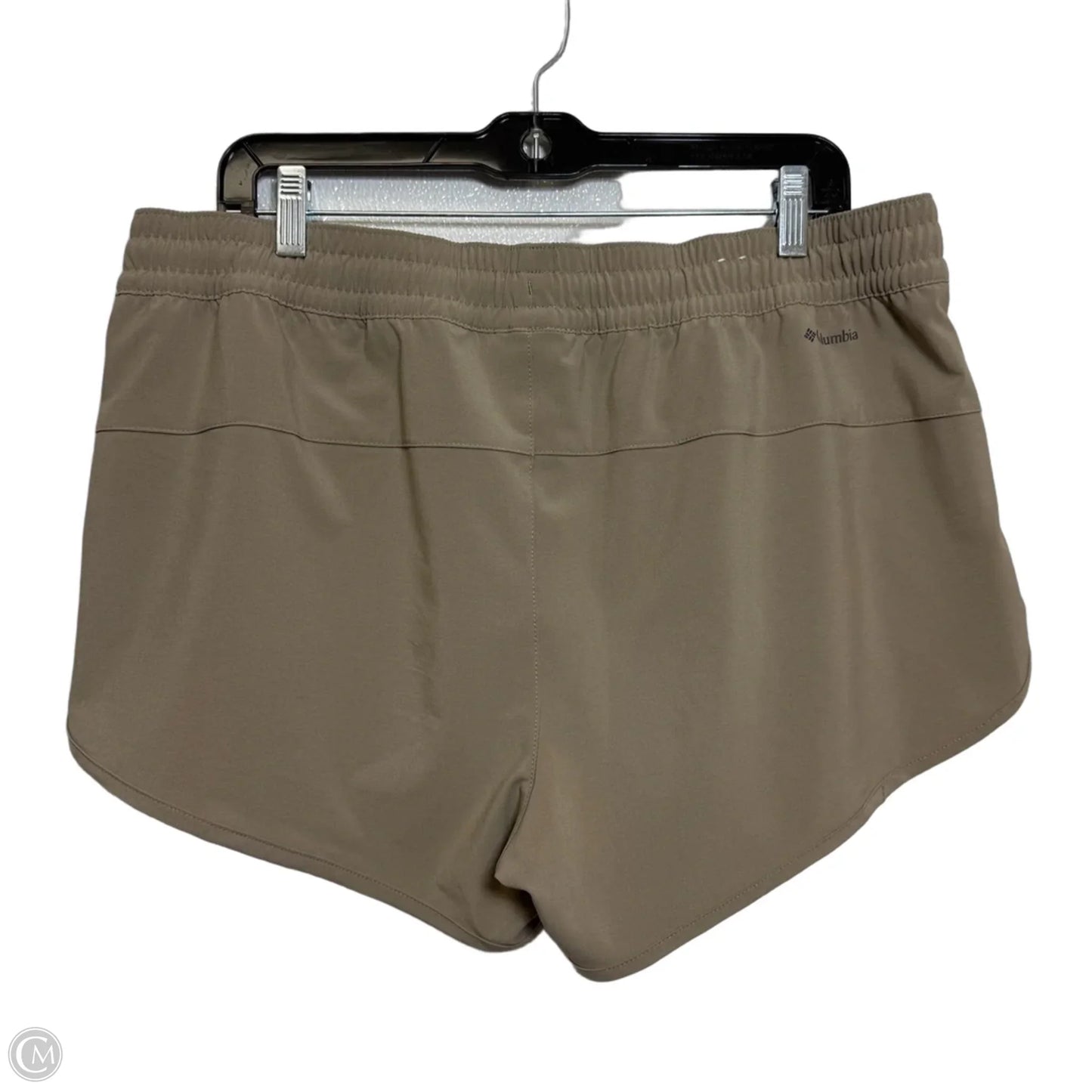 Athletic Shorts By Columbia In Beige, Size: L