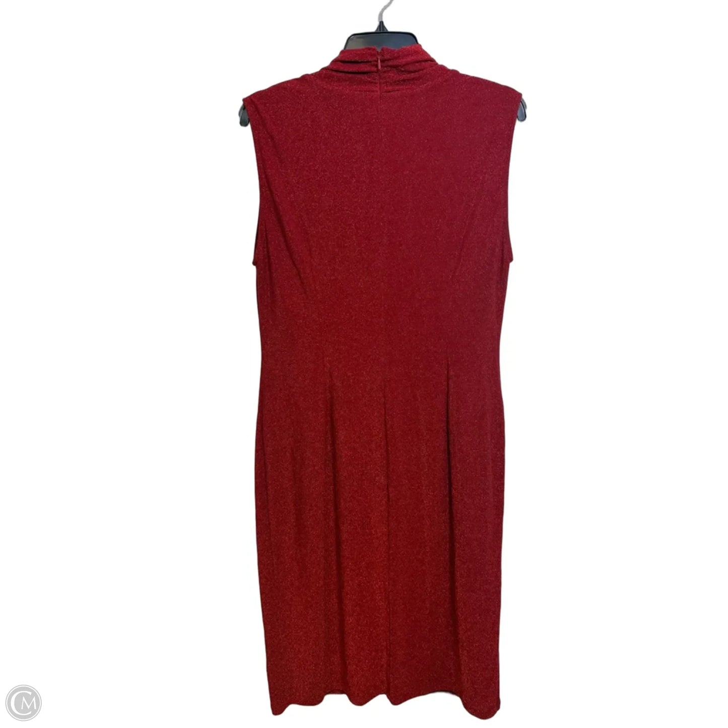 Dress Designer By Halston In Red, Size: 14