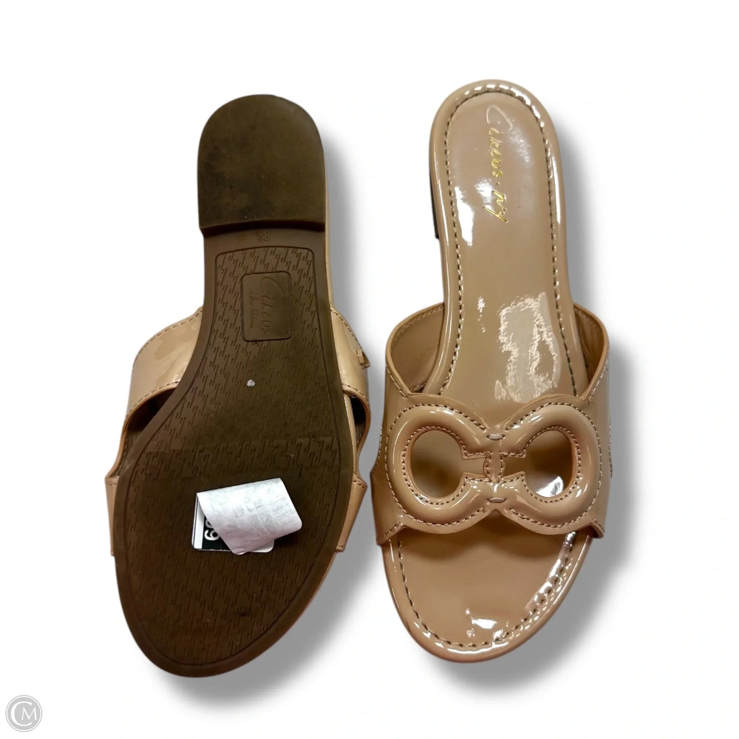 Sandals Flats By Circus By Sam Edelman In Beige, Size: 8.5