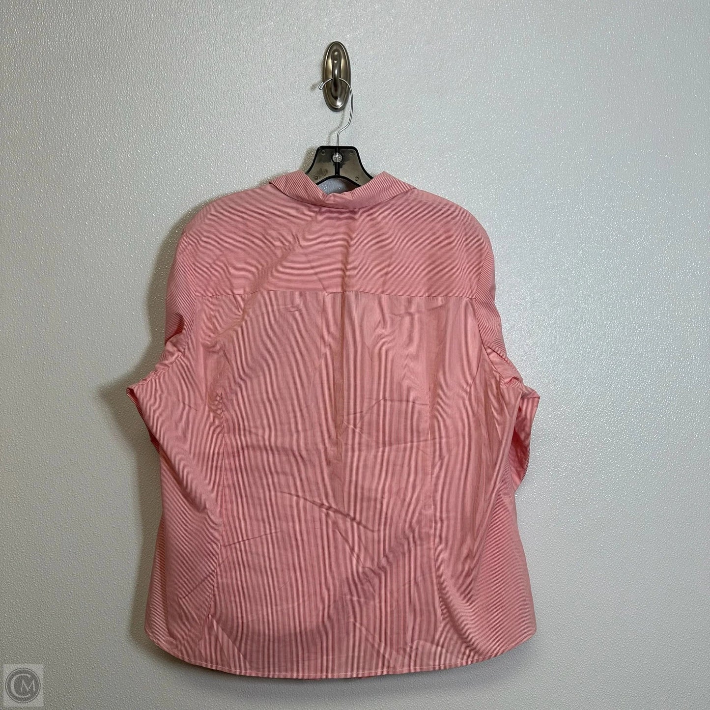 Top 3/4 Sleeve By Zac And Rachel In Red, Size: 3x