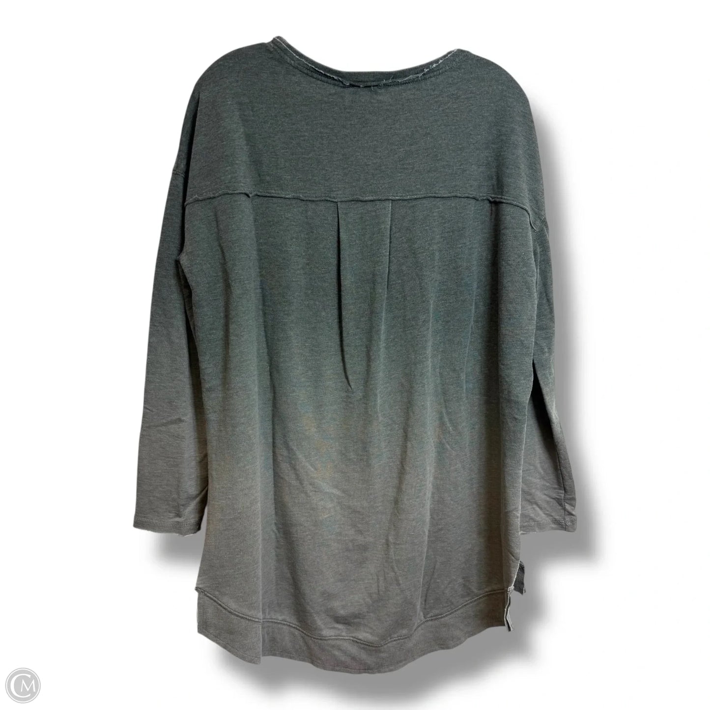 Top Long Sleeve By Z Supply In Grey, Size: S