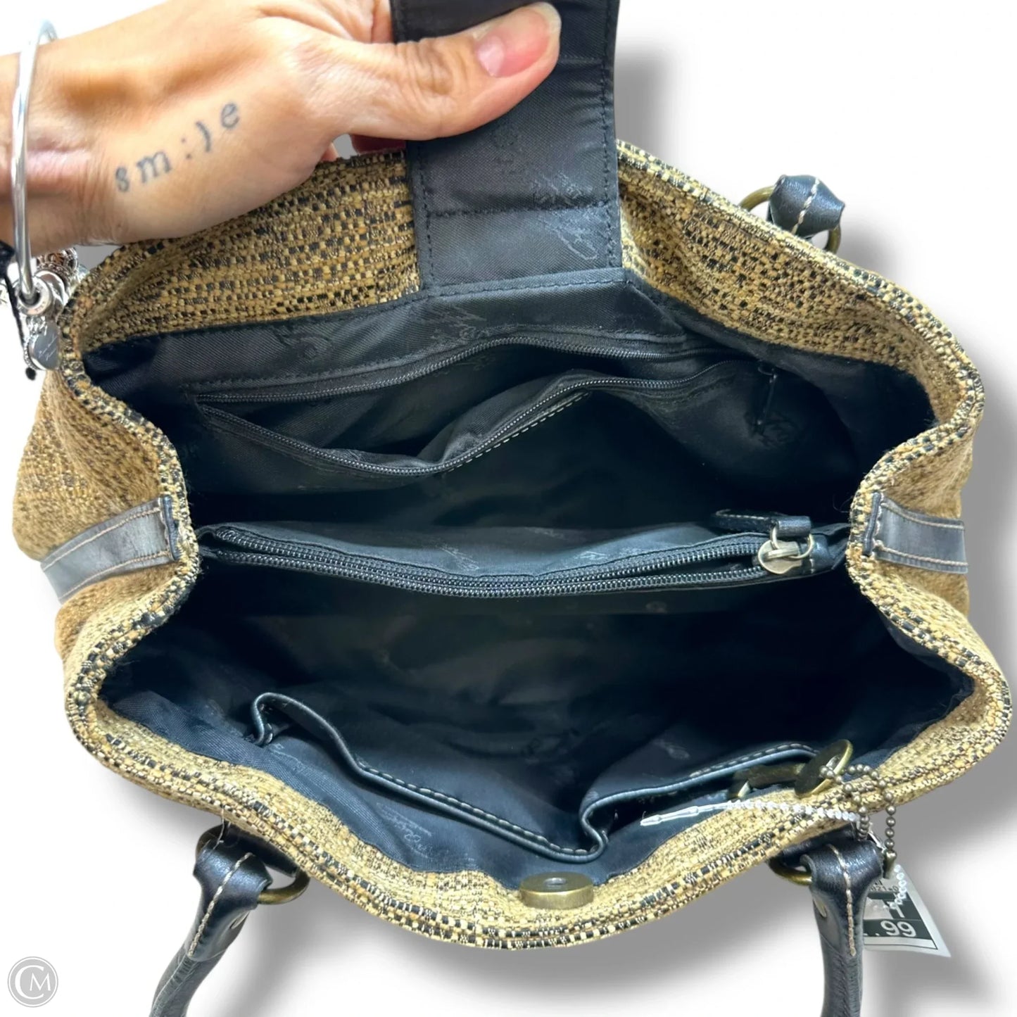 Handbag By Fossil, Size: Small