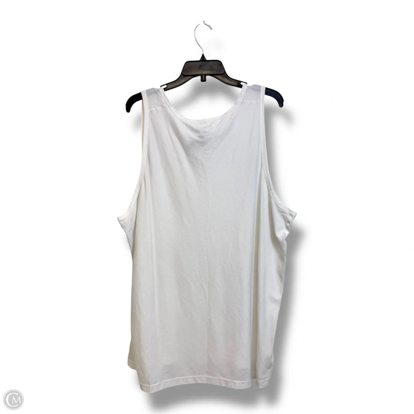 Top Sleeveless By Duluth Trading In White, Size: 3x