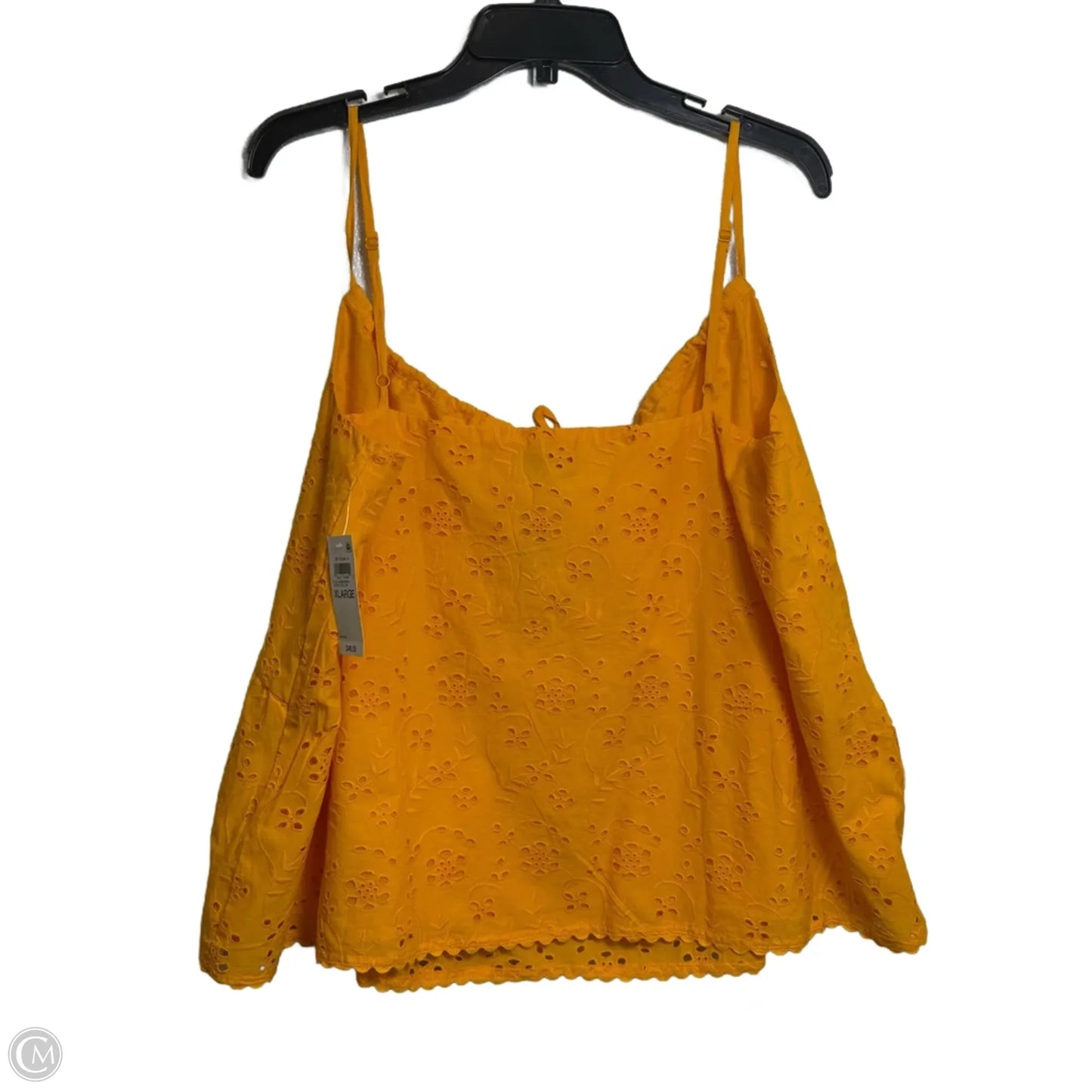 Tank Top By On 34th In Yellow, Size: Xl