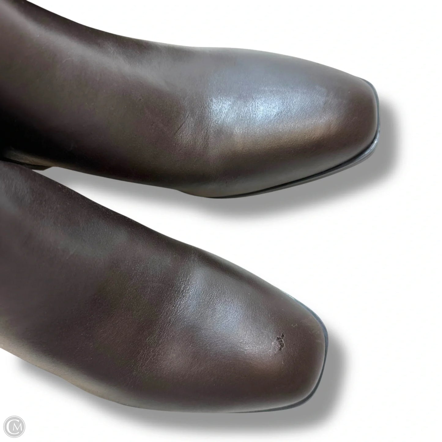 Boots Mid-calf Heels By Franco Sarto In Brown, Size: 8