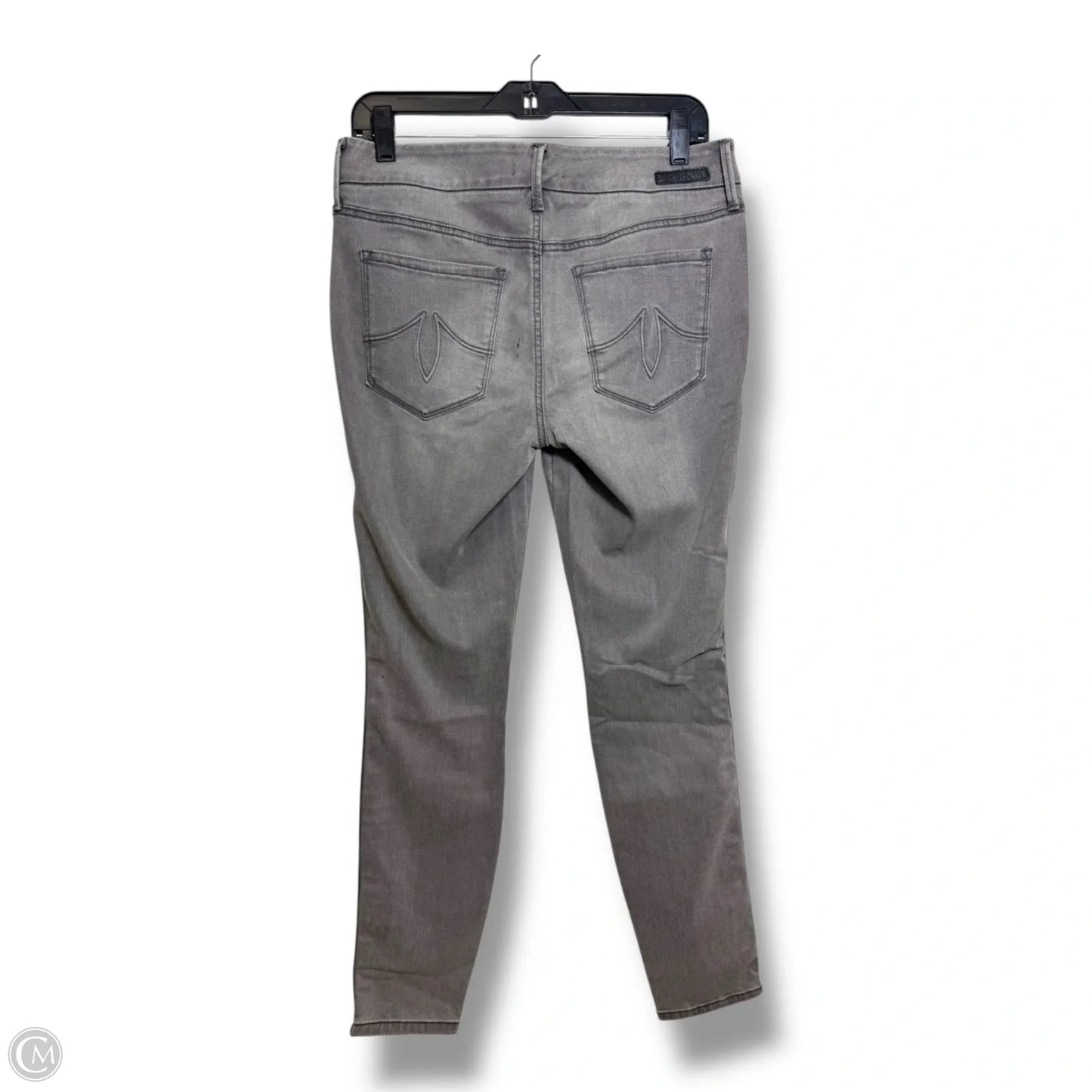 Jeans Skinny By Level 99 In Grey Denim, Size: 10