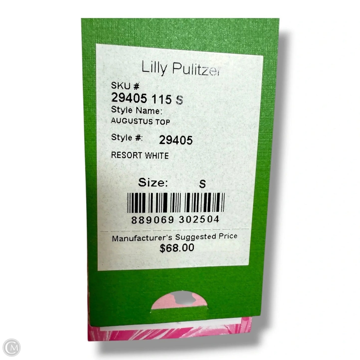 Top Long Sleeve Designer By Lilly Pulitzer In White, Size: S