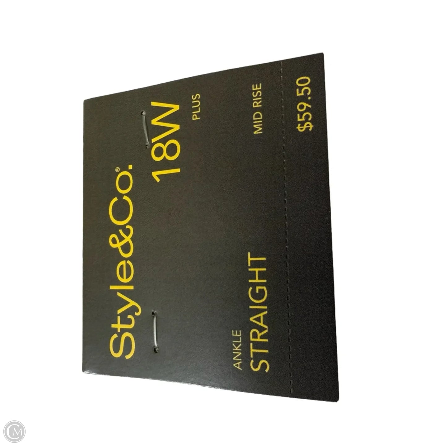 Pants Cropped By Style And Company In White, Size: 18