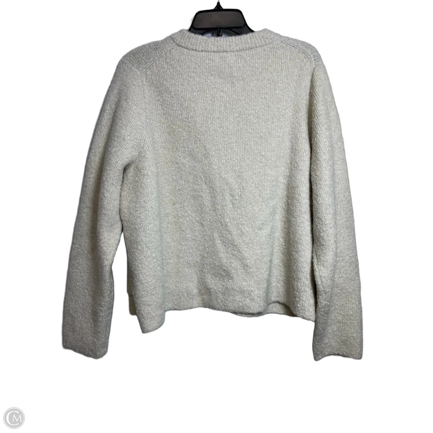 Cardigan By J. Crew In Ivory, Size: Xl