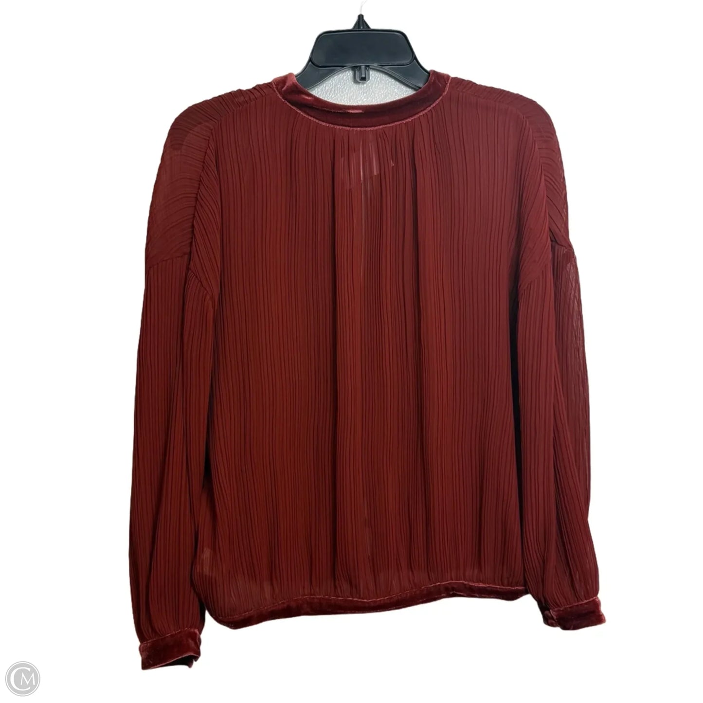 Top Long Sleeve By Free People In Copper, Size: Xs