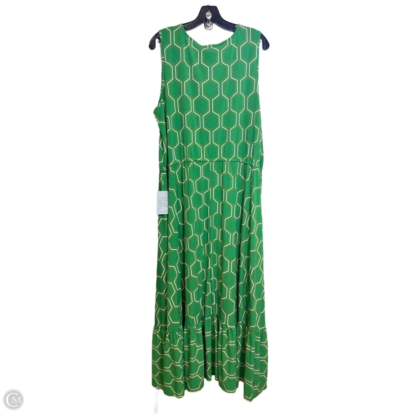 Dress Casual Maxi By By Design In Green, Size: 2x
