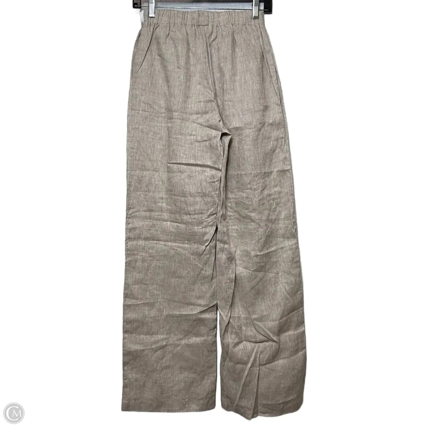 Pants Wide Leg By Clothes Mentor In Beige, Size: Xs