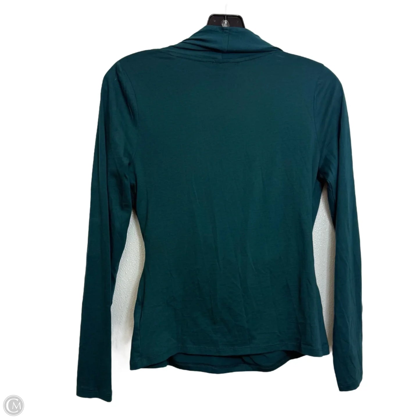 Top Long Sleeve By Express In Teal, Size: S