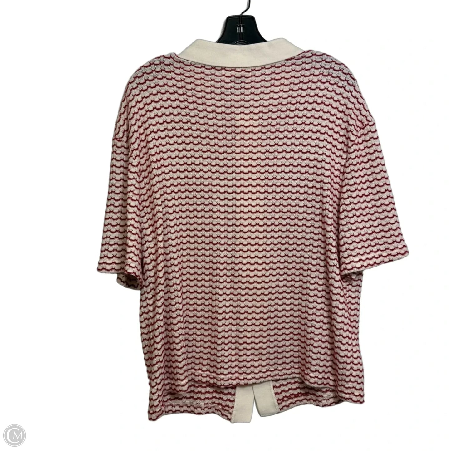 Top Short Sleeve By Clothes Mentor In Red, Size: Xl