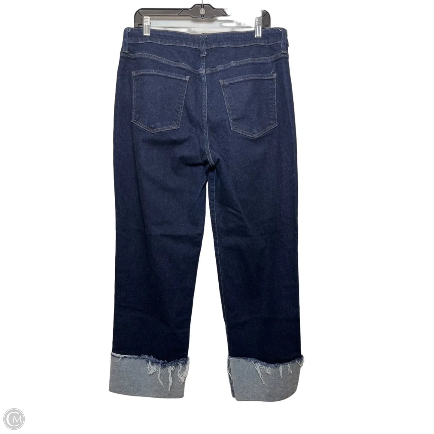 Jeans Cropped By Kut In Blue Denim, Size: 8