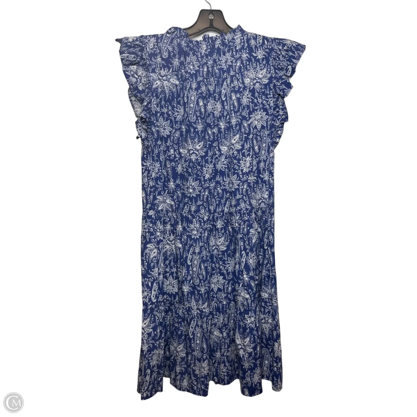 Dress Casual Short By Ann Taylor In Blue, Size: S