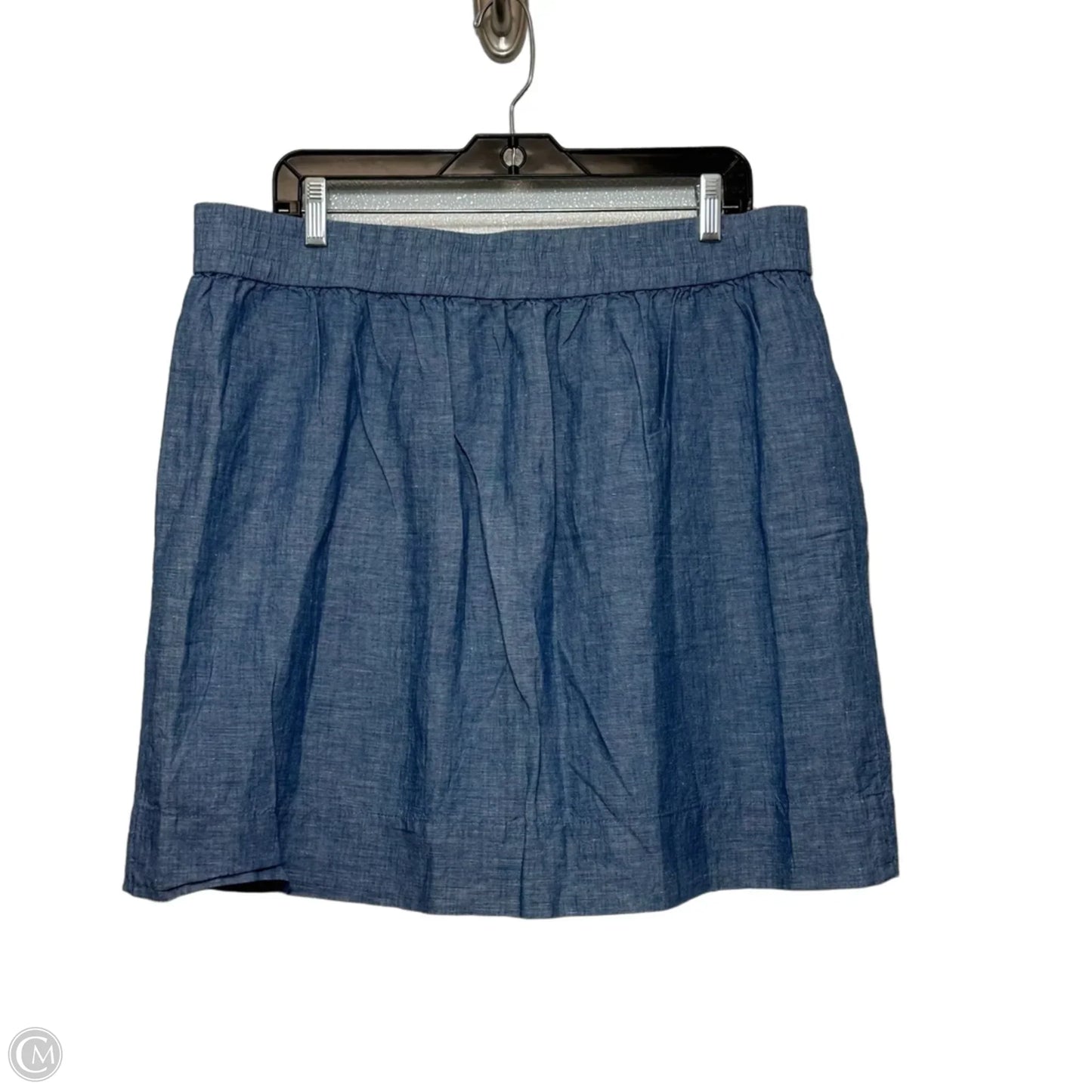 Skirt Mini & Short By Loft In Blue, Size: L