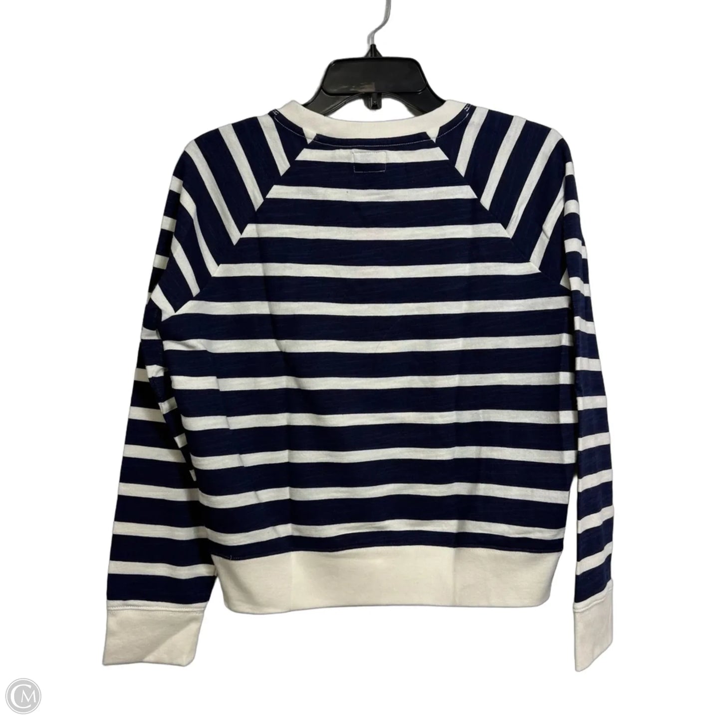 Top Long Sleeve By J. Crew In Striped Pattern, Size: Xs