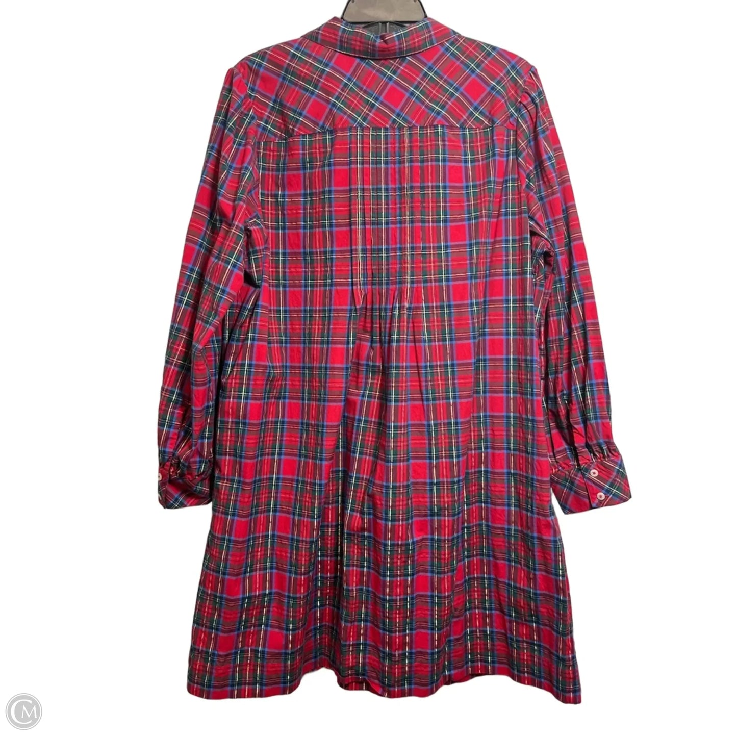 Dress Casual Short By Vineyard Vines In Plaid Pattern, Size: Xxl