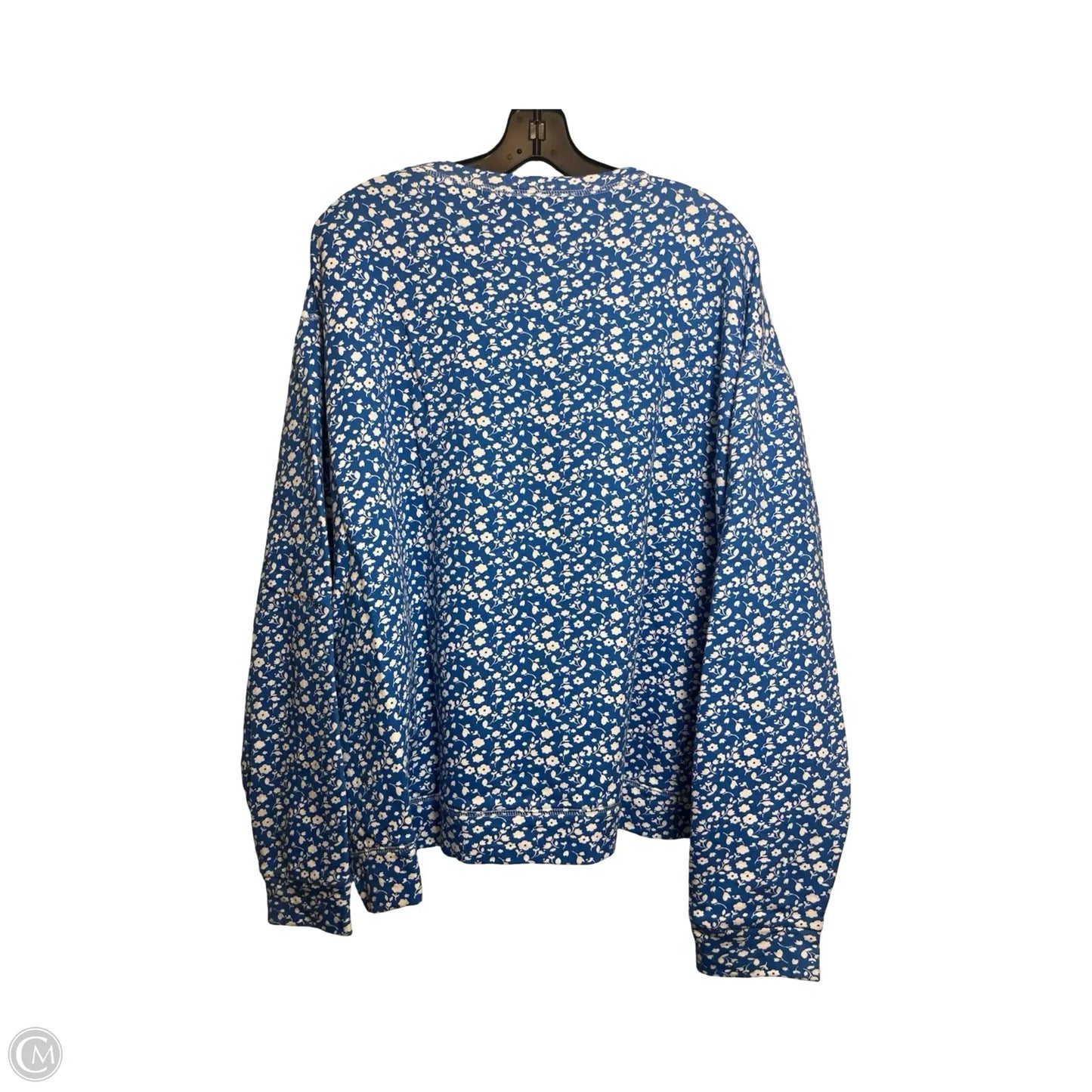 Top Long Sleeve By Clothes Mentor In Aqua, Size: Xl