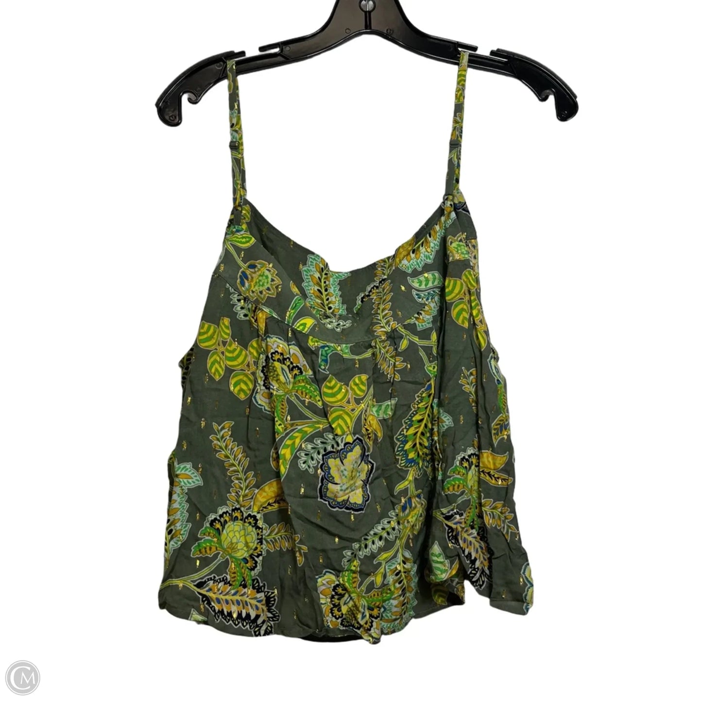 Top Sleeveless By Ariella In Floral Print, Size: Xl