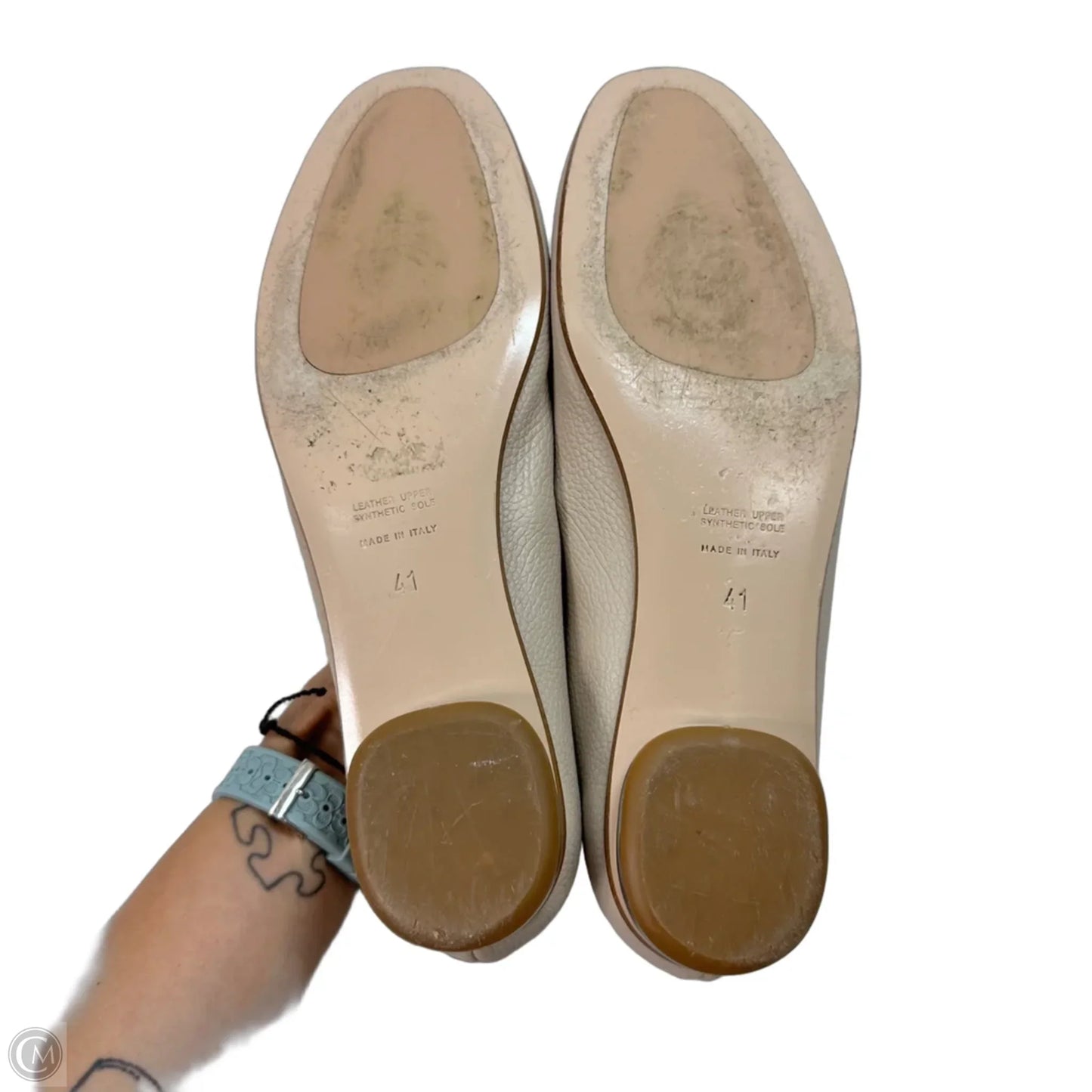 Shoes Flats By Napoleoni In Pink, Size: 10/41
