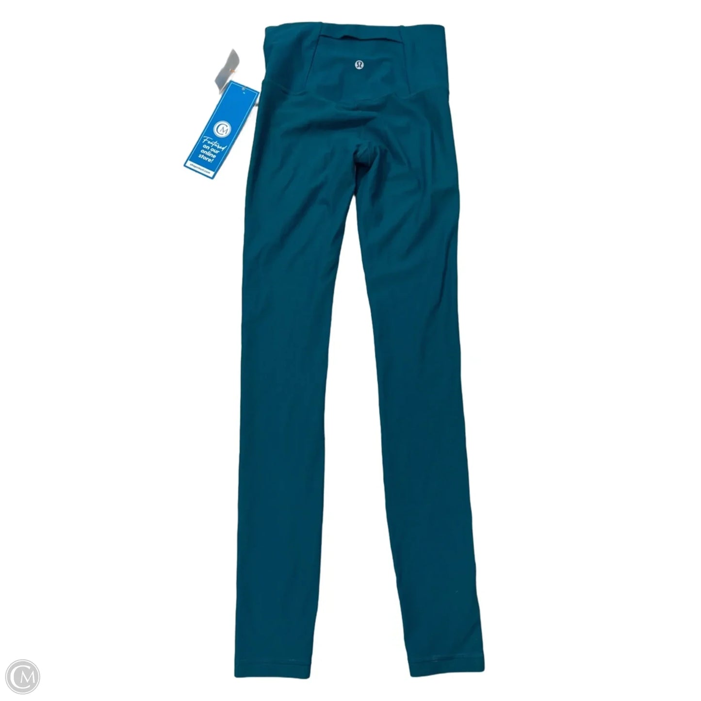 Athletic Leggings By Lululemon In Green, Size: S