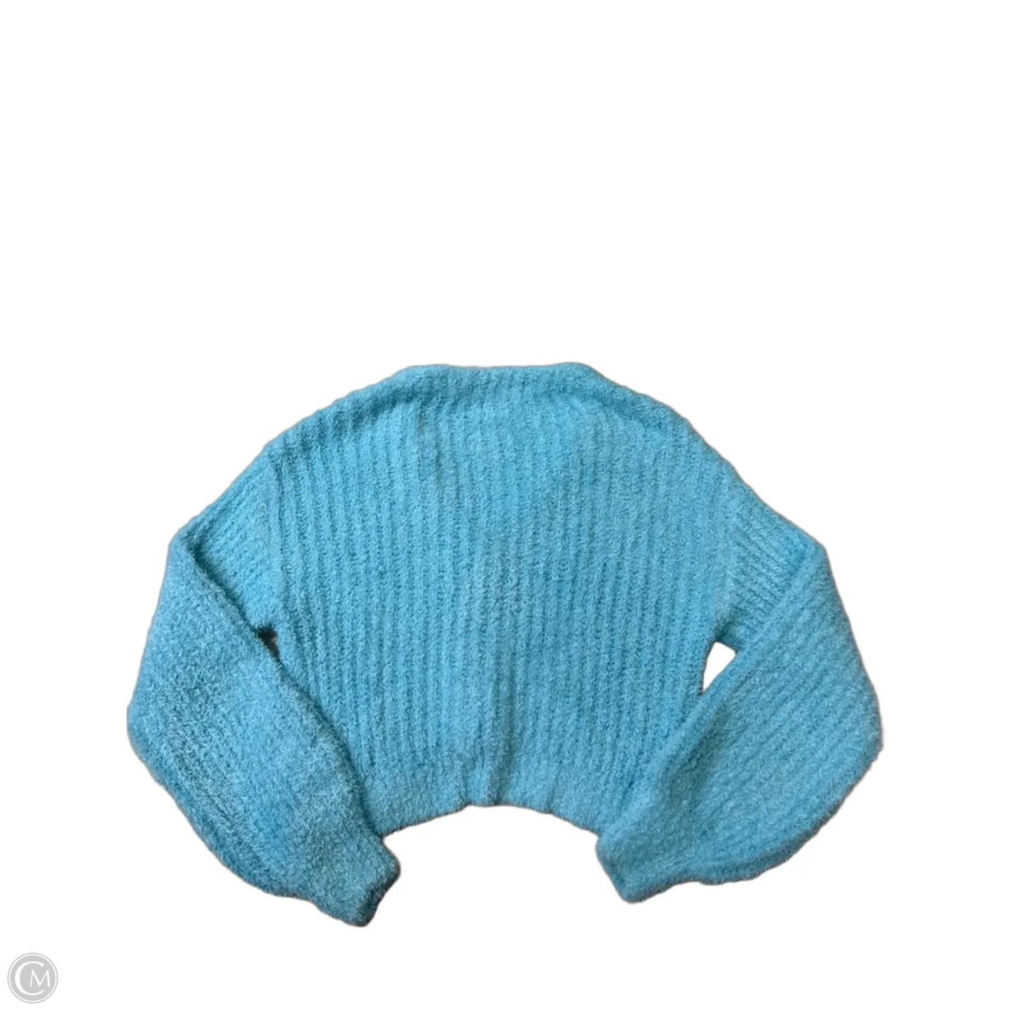 Sweater Cardigan By Mumu In Blue, Size: S