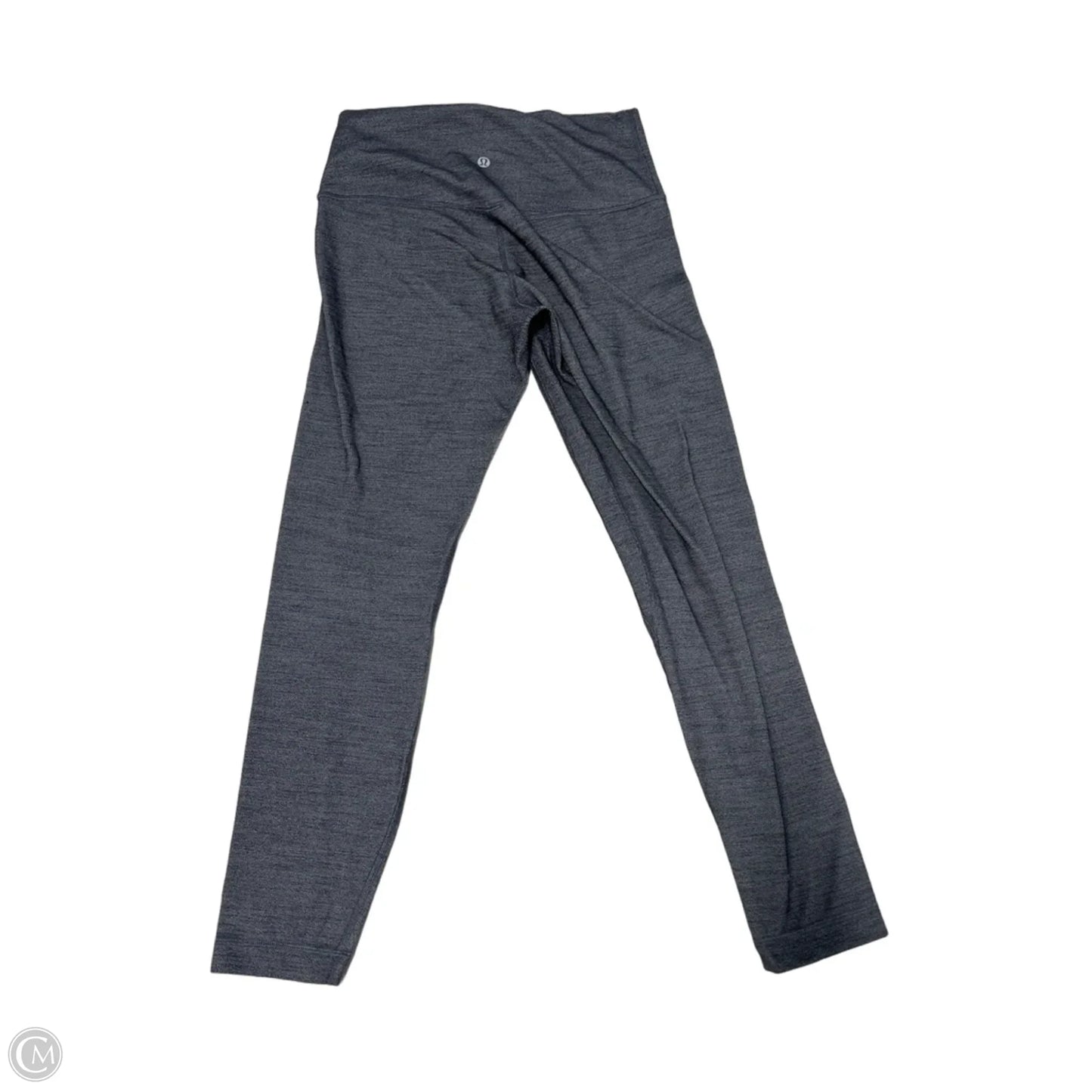 Athletic Leggings By Lululemon In Grey, Size: M
