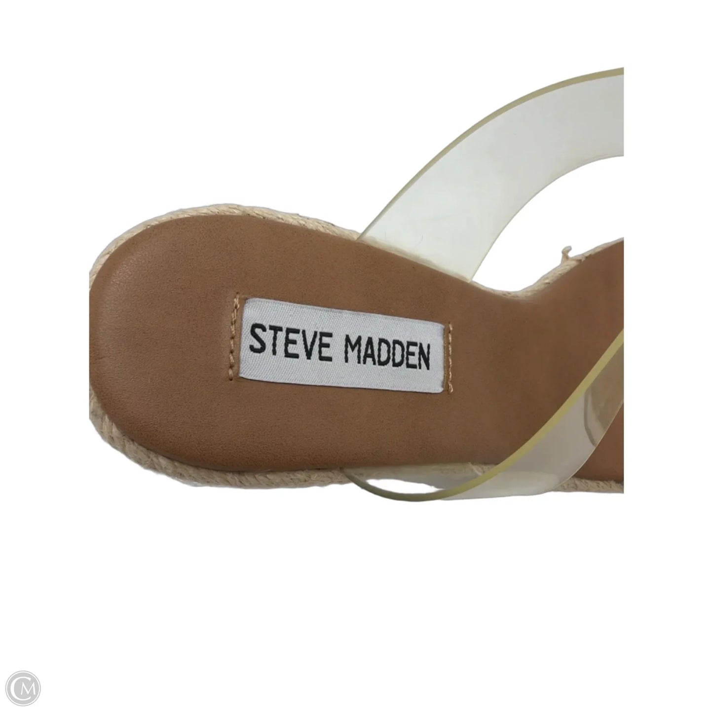 Shoes Heels Wedge By Steve Madden In Tan, Size: 7.5