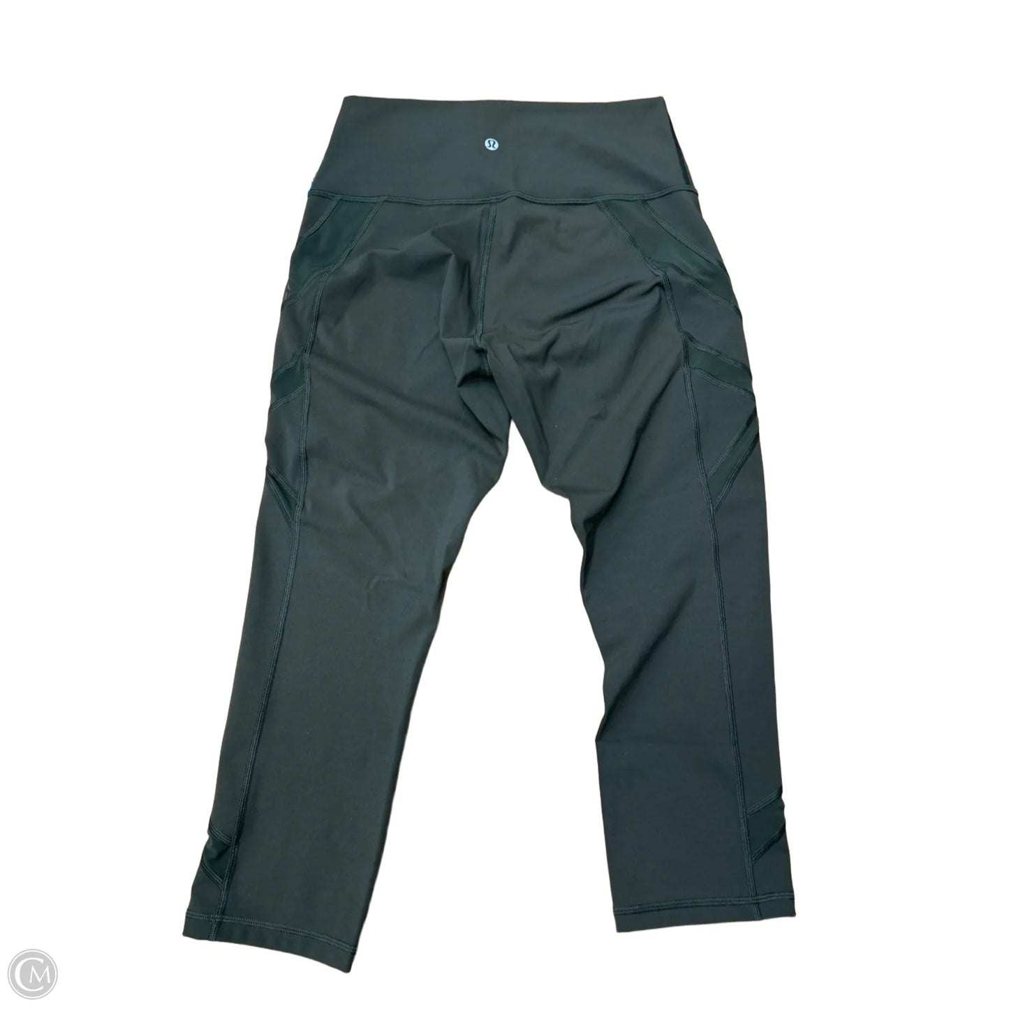 Athletic Leggings By Lululemon In Green, Size: M