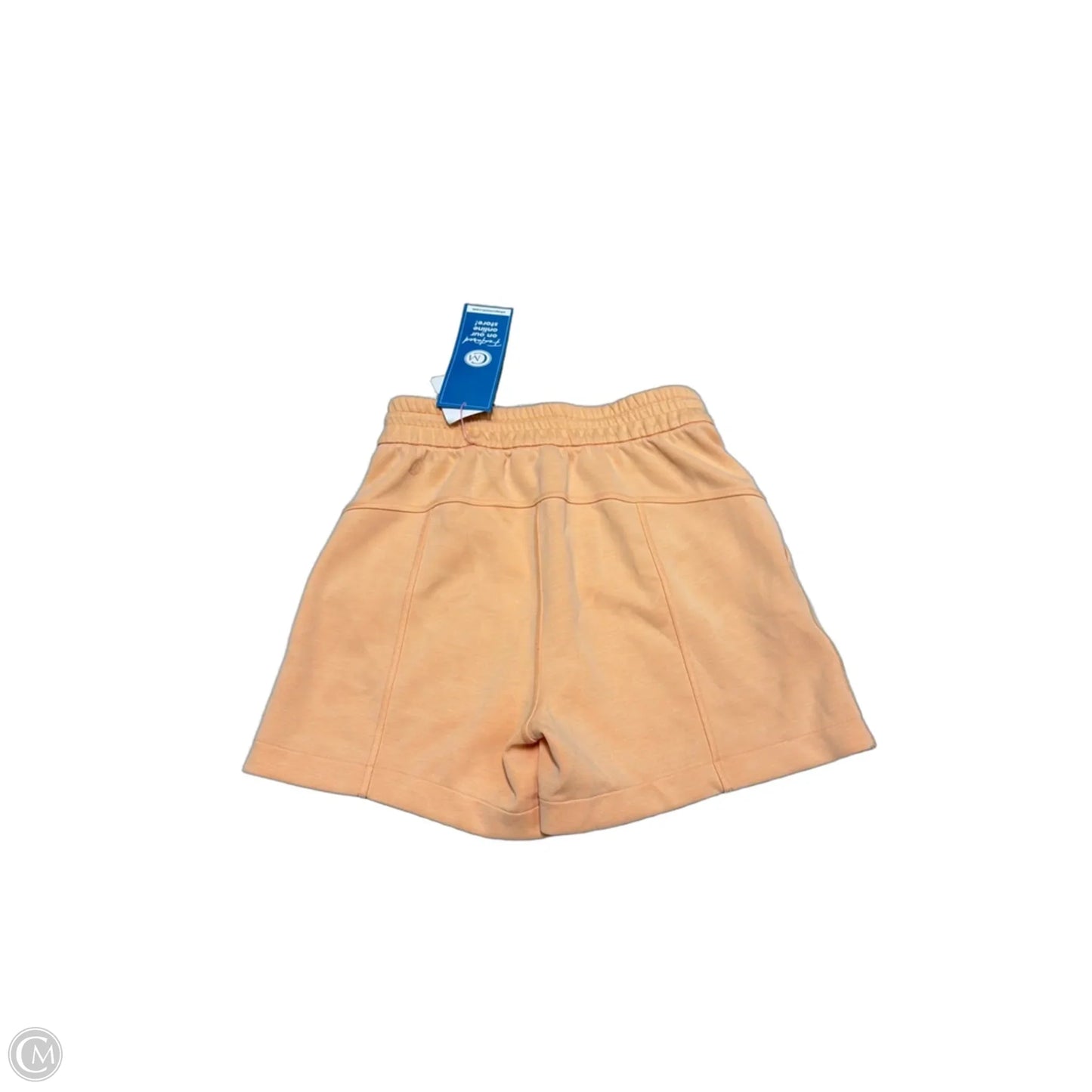 Athletic Shorts By Lululemon In Orange, Size: Xs