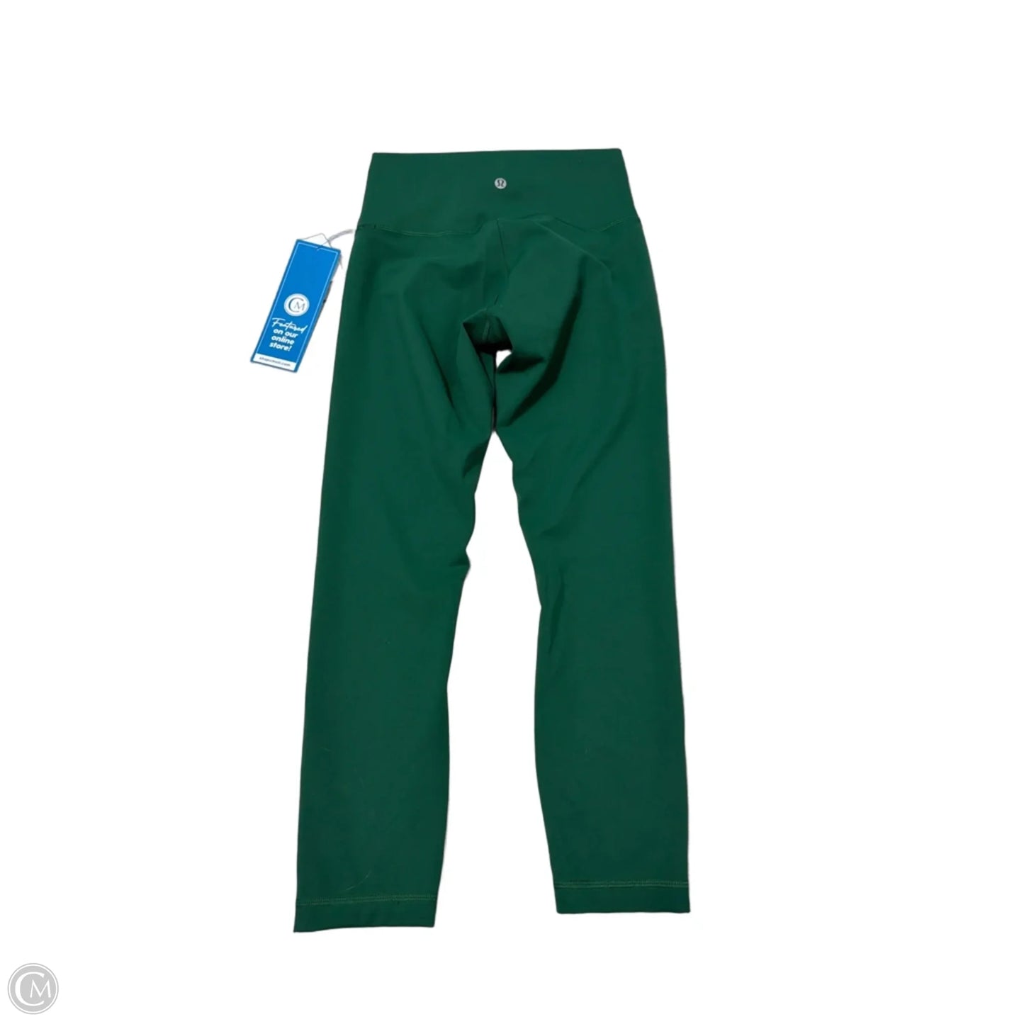 Athletic Leggings By Lululemon In Green, Size: S (6)