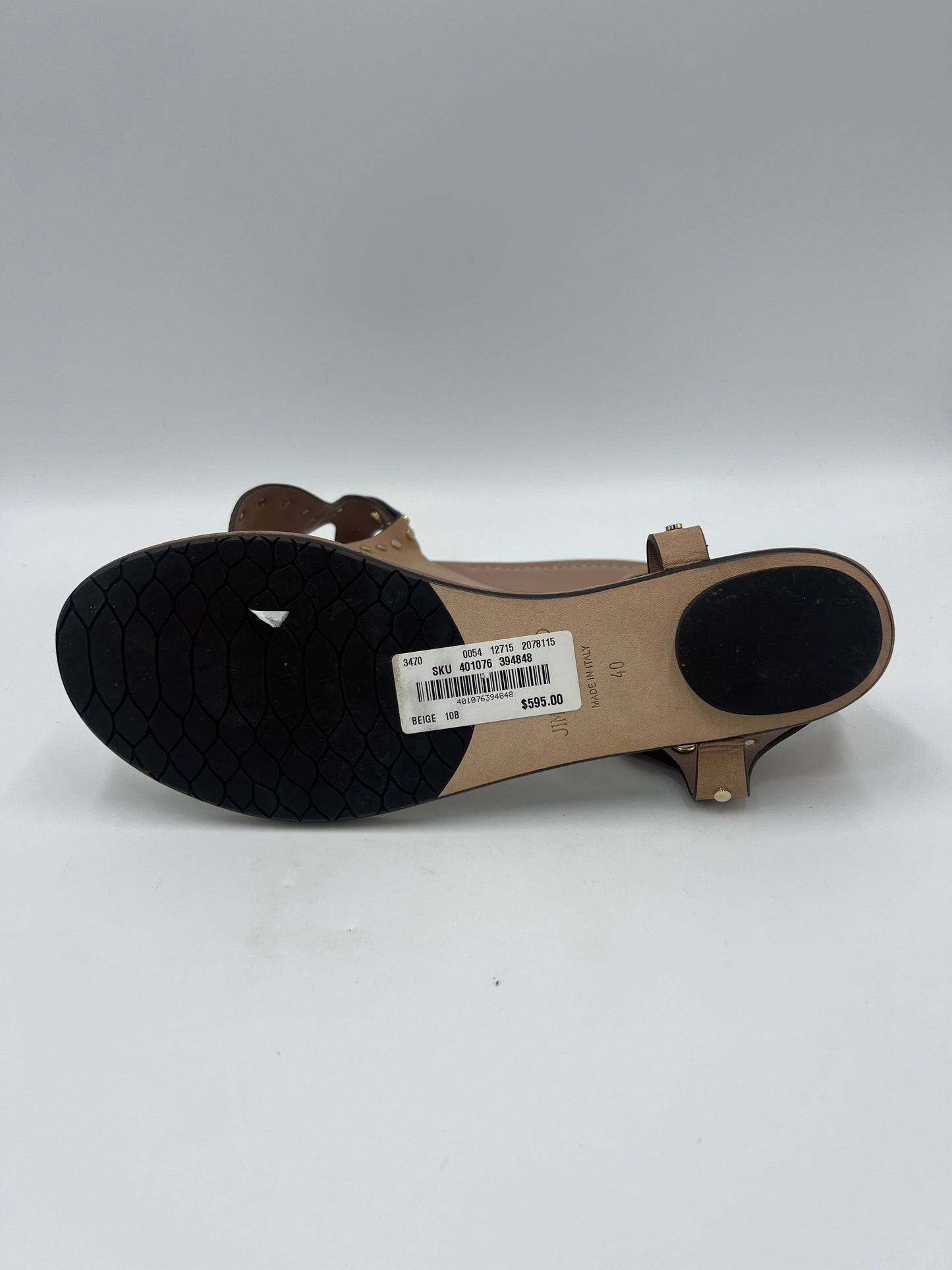 New! Sandals Luxury Designer By Jimmy Choo Size: 10