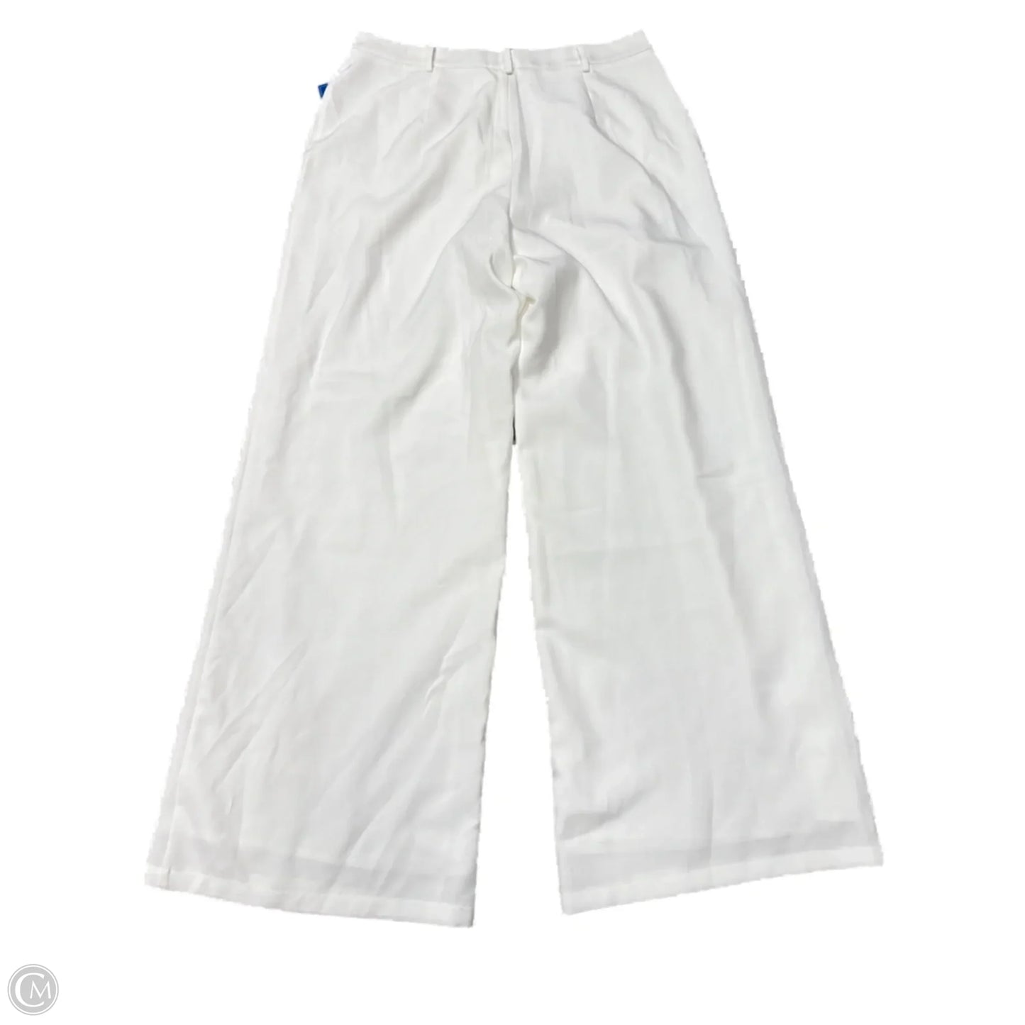 New! Pants Wide Leg By Commense In White, Size: Xl