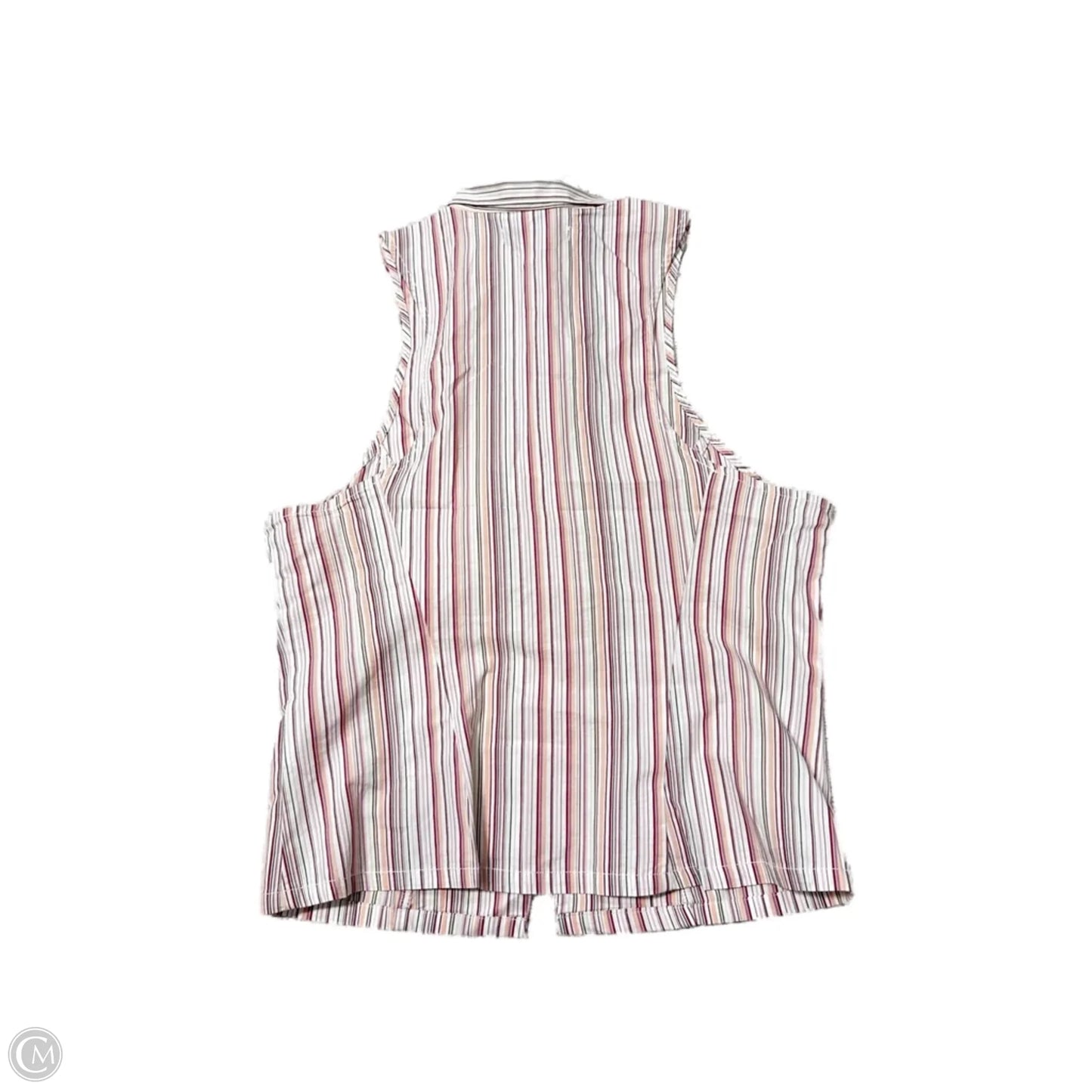 New! Top Sleeveless By Urban Outfitters In Striped Pattern, Size: L