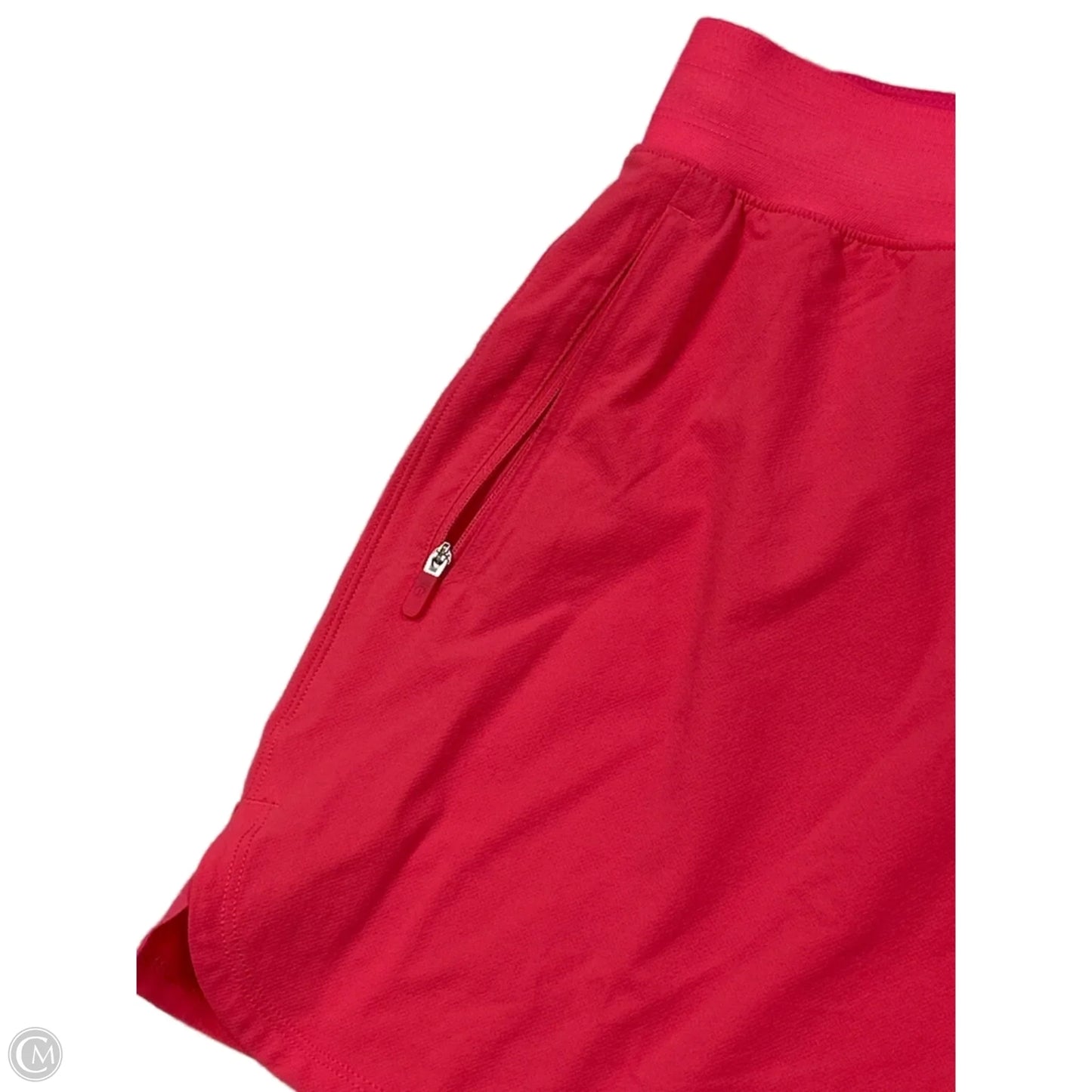 Athletic Shorts By Lululemon In Pink, Size: M