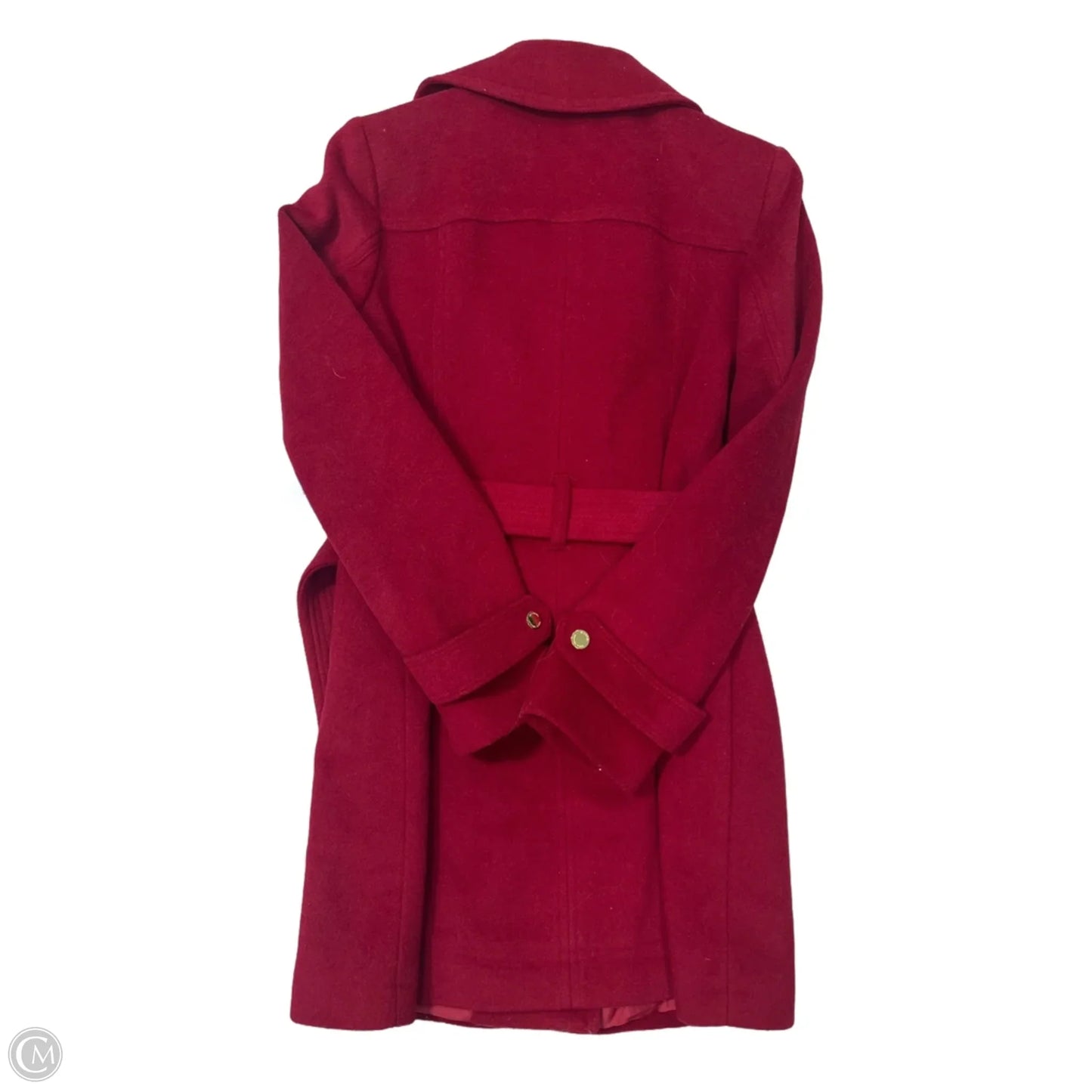 Coat Designer By Michael Kors In Red, Size: S