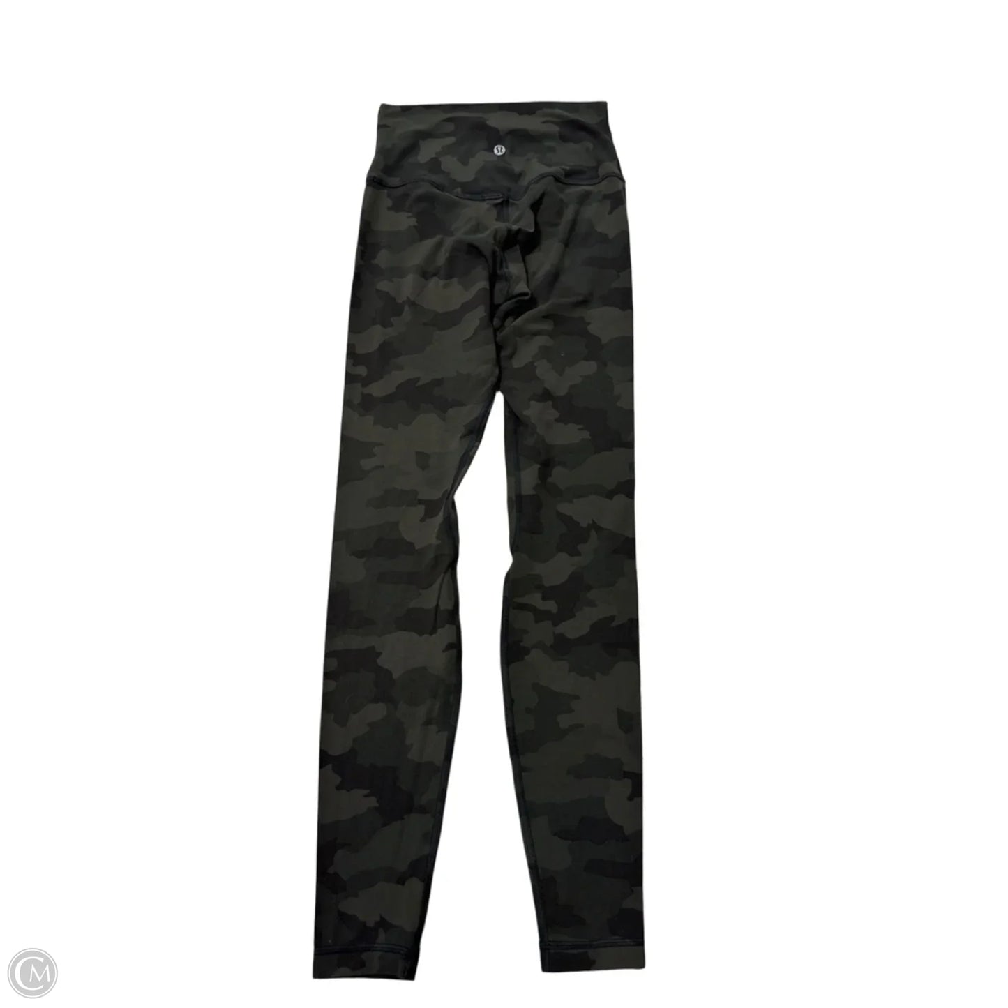 Athletic Leggings By Lululemon In Green, Size: S