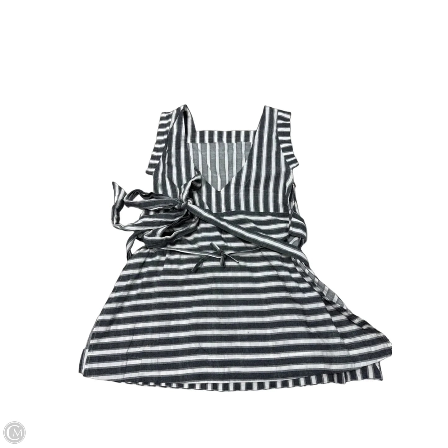Dress Casual Short By Free People In Grey & White, Size: Xs