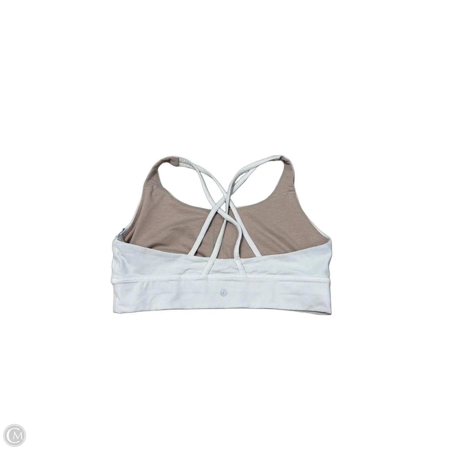 Athletic Bra By Lululemon In White, Size: L