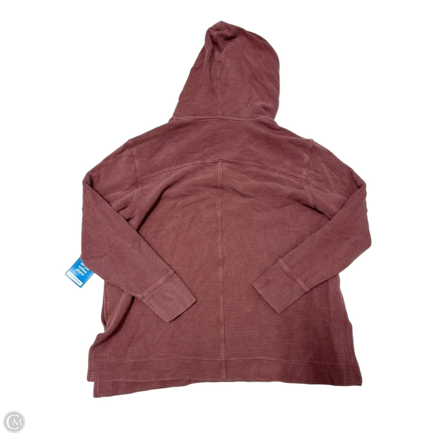 Sweatshirt Hoodie By Athleta In Pink, Size: S