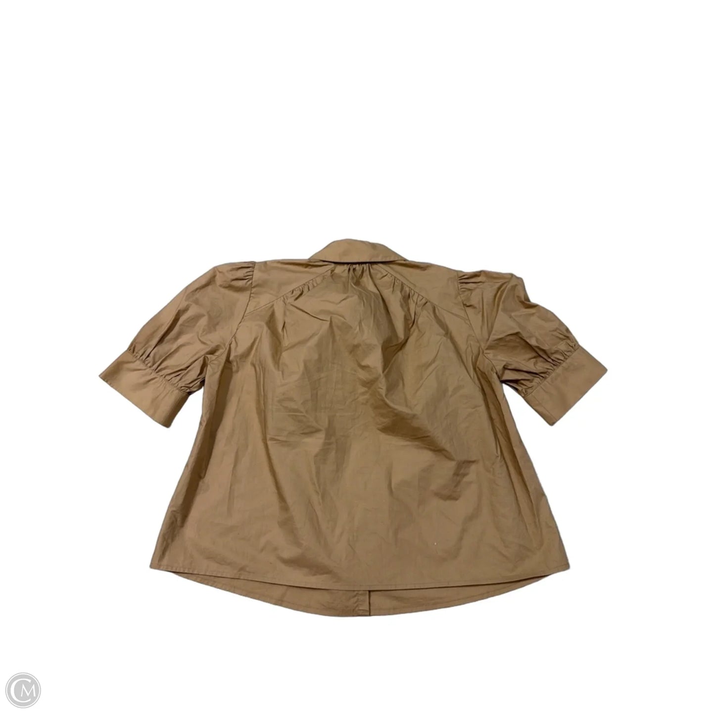 Top Short Sleeve By Sundays In Tan, Size: S