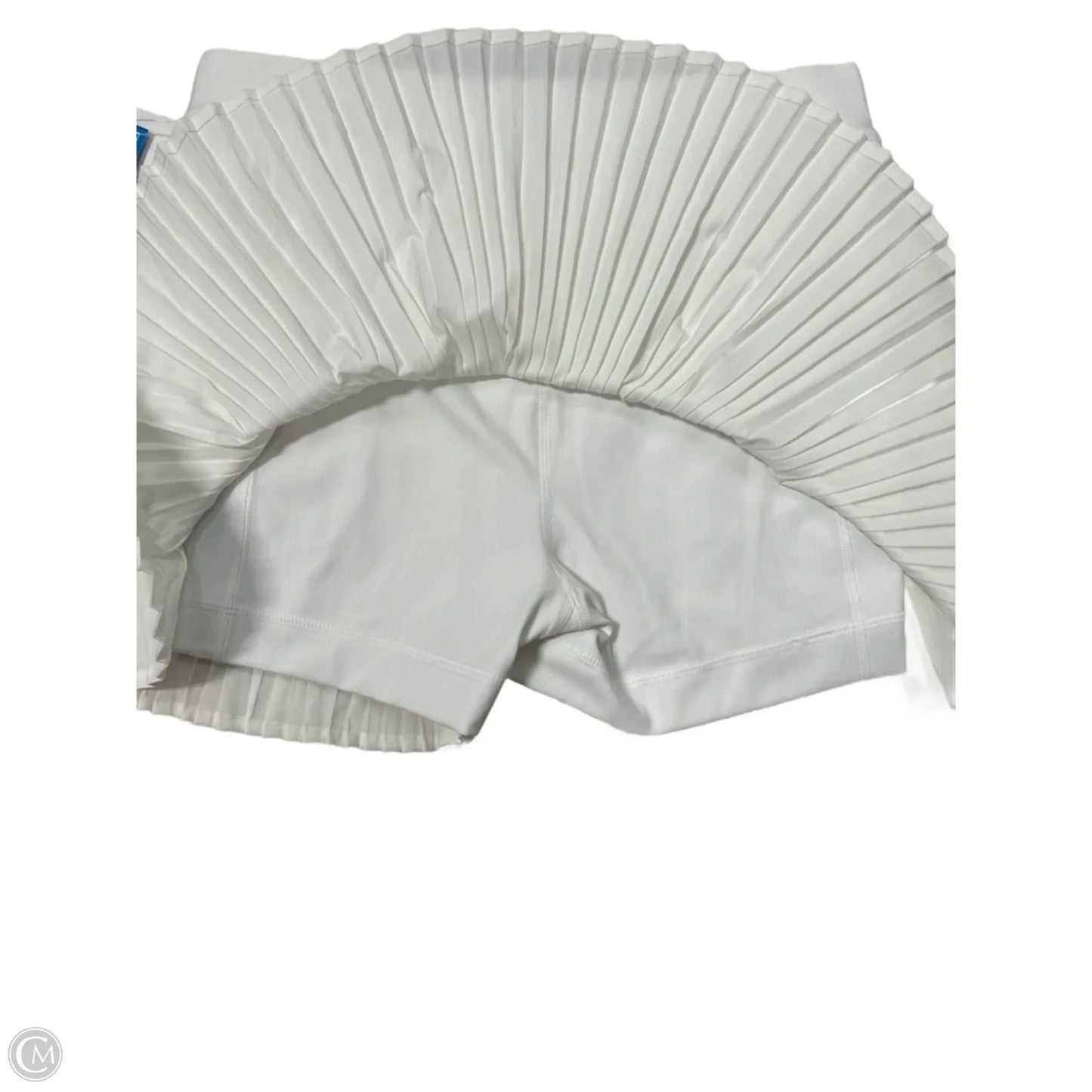 Athletic Skirt By Lululemon In White, Size: 6