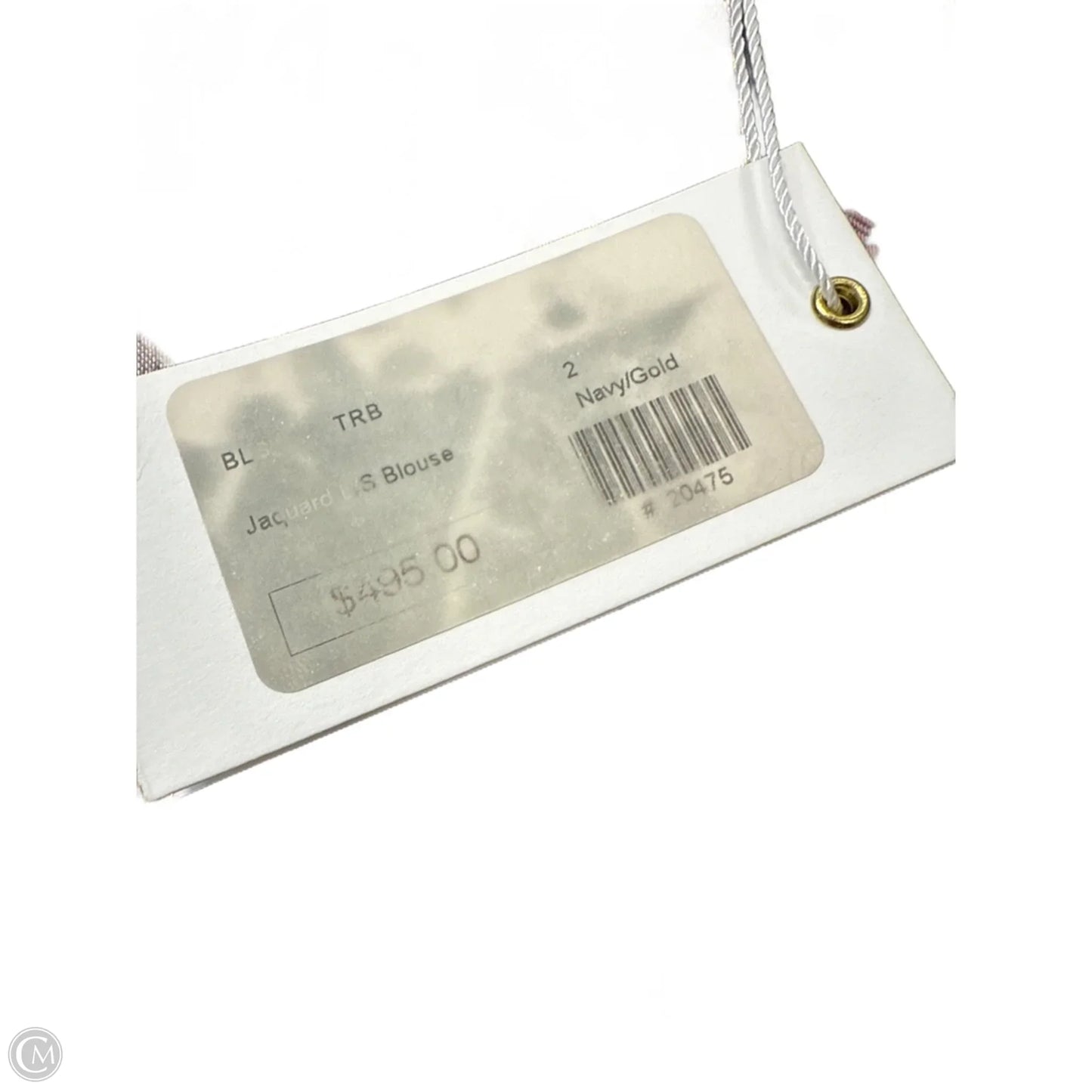 New! Top Long Sleeve Designer By Tory Burch In Navy, Size: 2