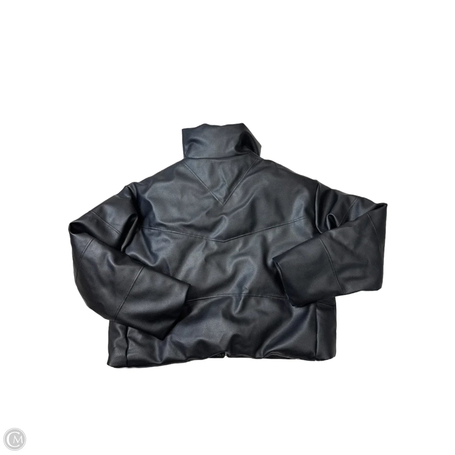 New! Jacket Leather By Elferic Eden In Black, Size: Xs