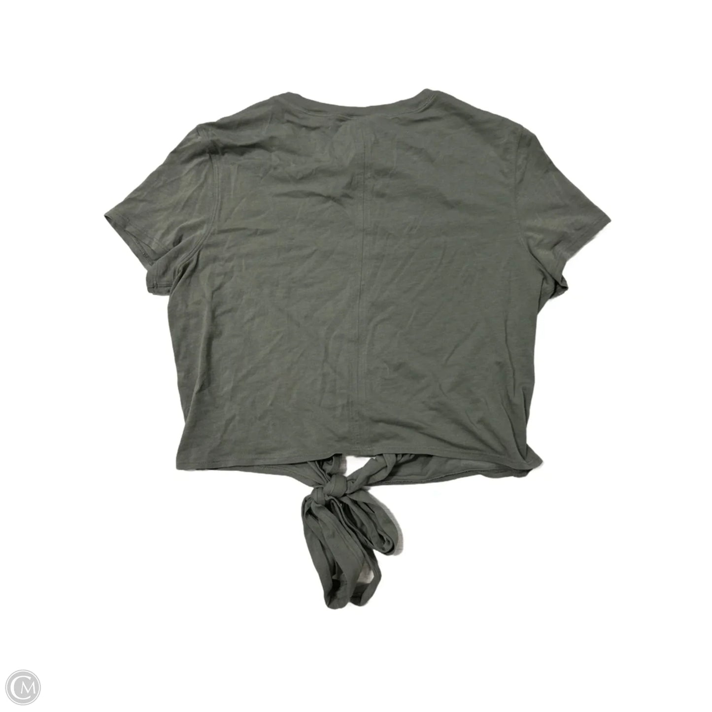 Top Short Sleeve By Lululemon In Green, Size: 6